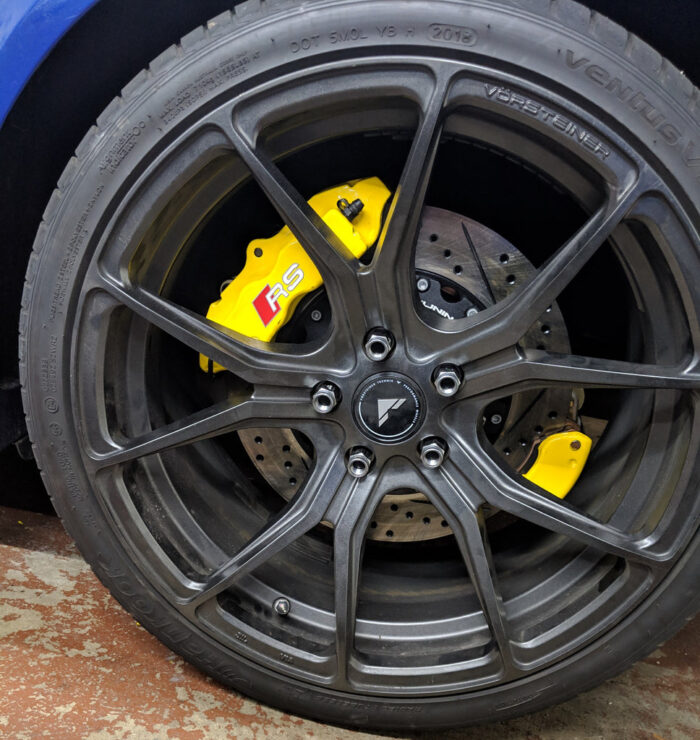 Rear Big Brake Upgrade Kit – Audi B7 RS4 Brembo Calipers - Image 3